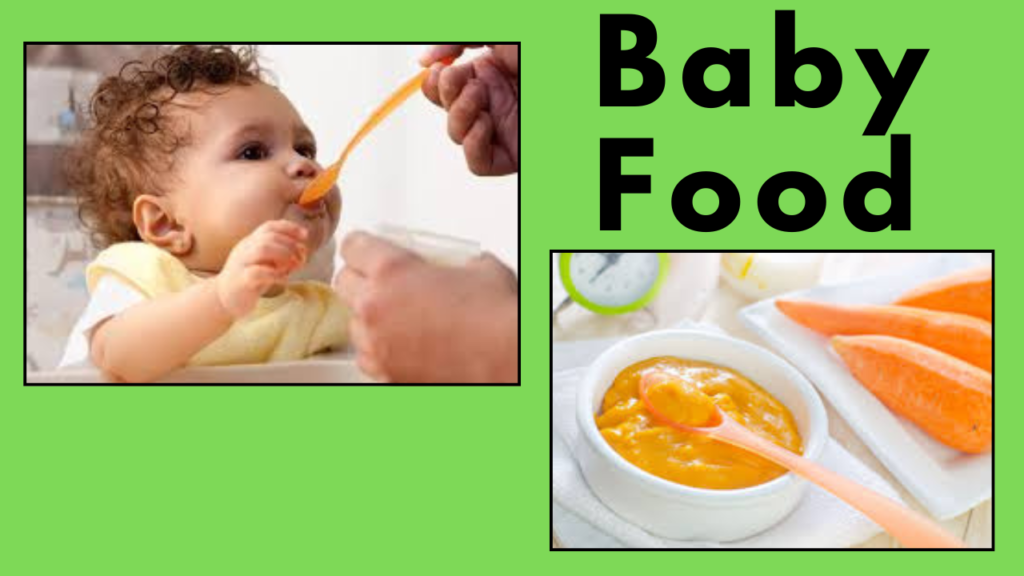 7 month baby food chart